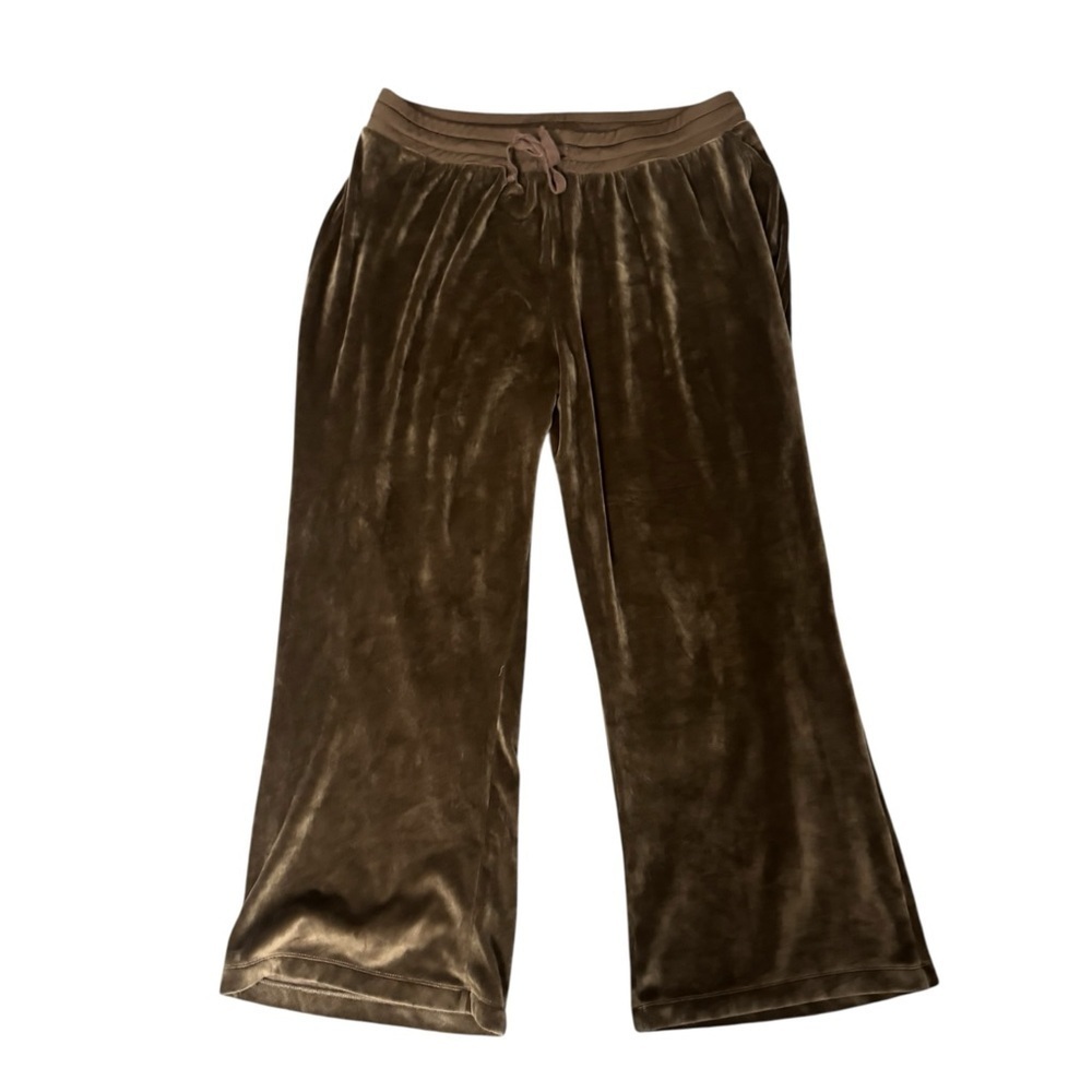Summersalt Brown Velour Lounge Pants Size 1X